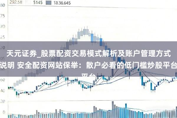 天元证券_股票配资交易模式解析及账户管理方式说明 安全配资网站保举：散户必看的低门槛炒股平台